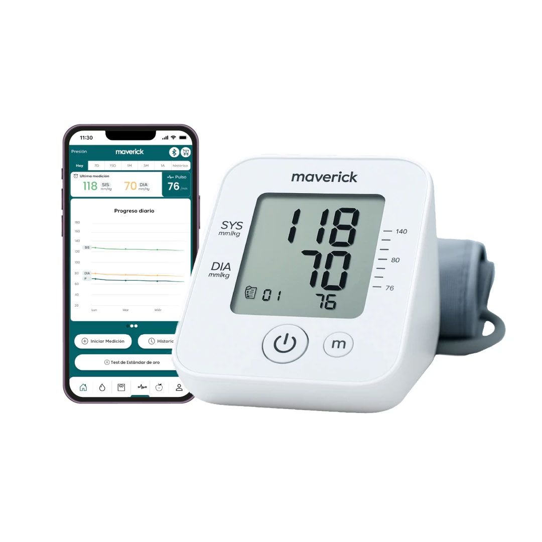 MAVERICK TENSIÓMETRO DIGITAL MAVERICK T-VOICE CON BLUETOOTH